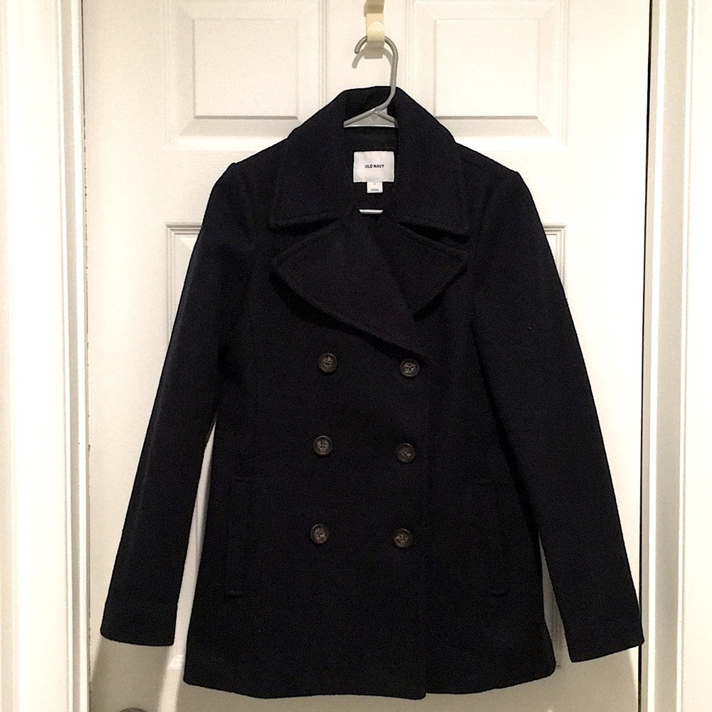 Old Navy Double Breasted Pea Coat NEW